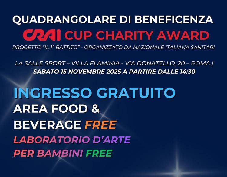 Nazionale sanitari in campo l'Oncologia pediatrica dell'Umberto I di Roma