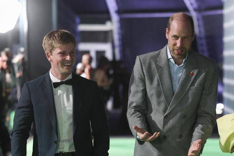 Robert Irwin e il principe William - Fotogramma /Ipa