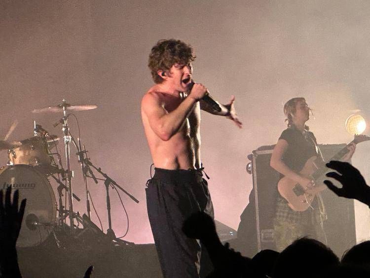 I Turnstile sul palco dell'Alcatraz di Milano (AdnKronos)