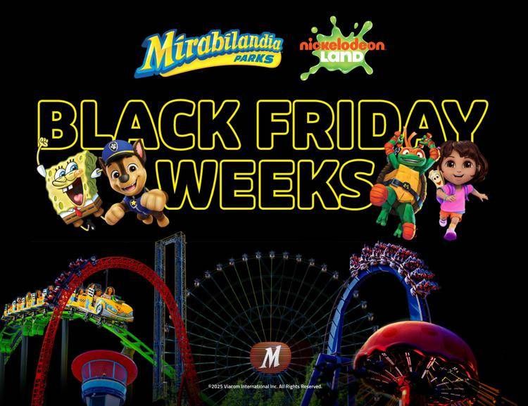 Mirabilandia, al via le 'Black friday weeks'