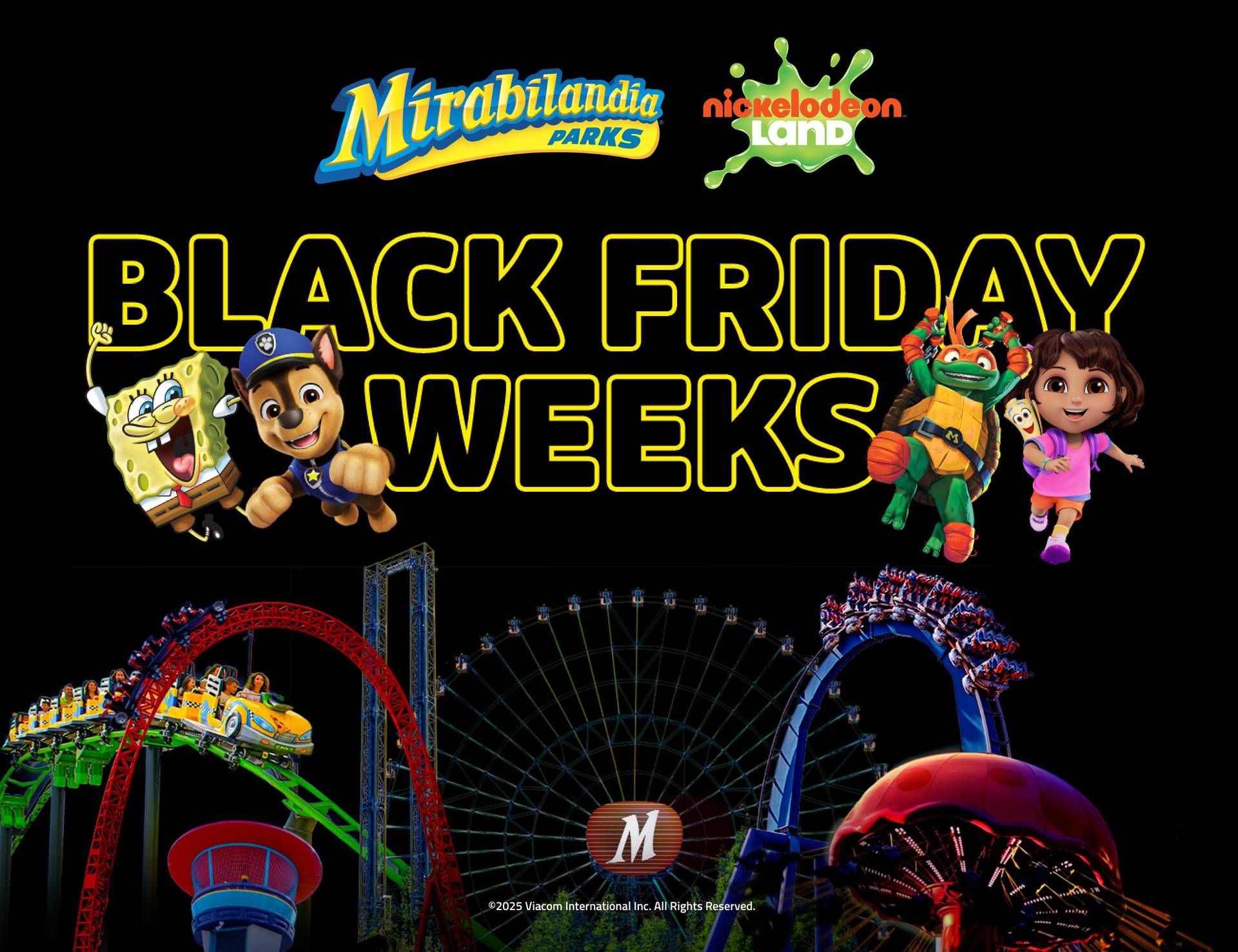 Mirabilandia, al via le 'Black friday weeks'