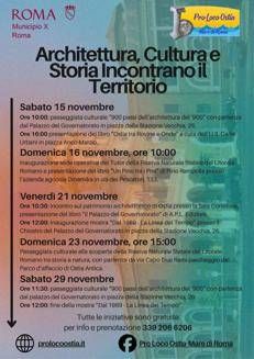 Ostia, “Architettura, Cultura e Storia Incontrano il Territorio”: il progetto culturale promosso dalla Pro Loco Ostia Mare di Roma