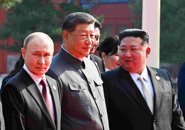 Vladimir Putin, Xi Jinping, Kim Jong-Un - IPA