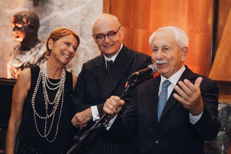 Nella foto, da sinistra: Stefania, Maurizio e Massimo Bettoja 