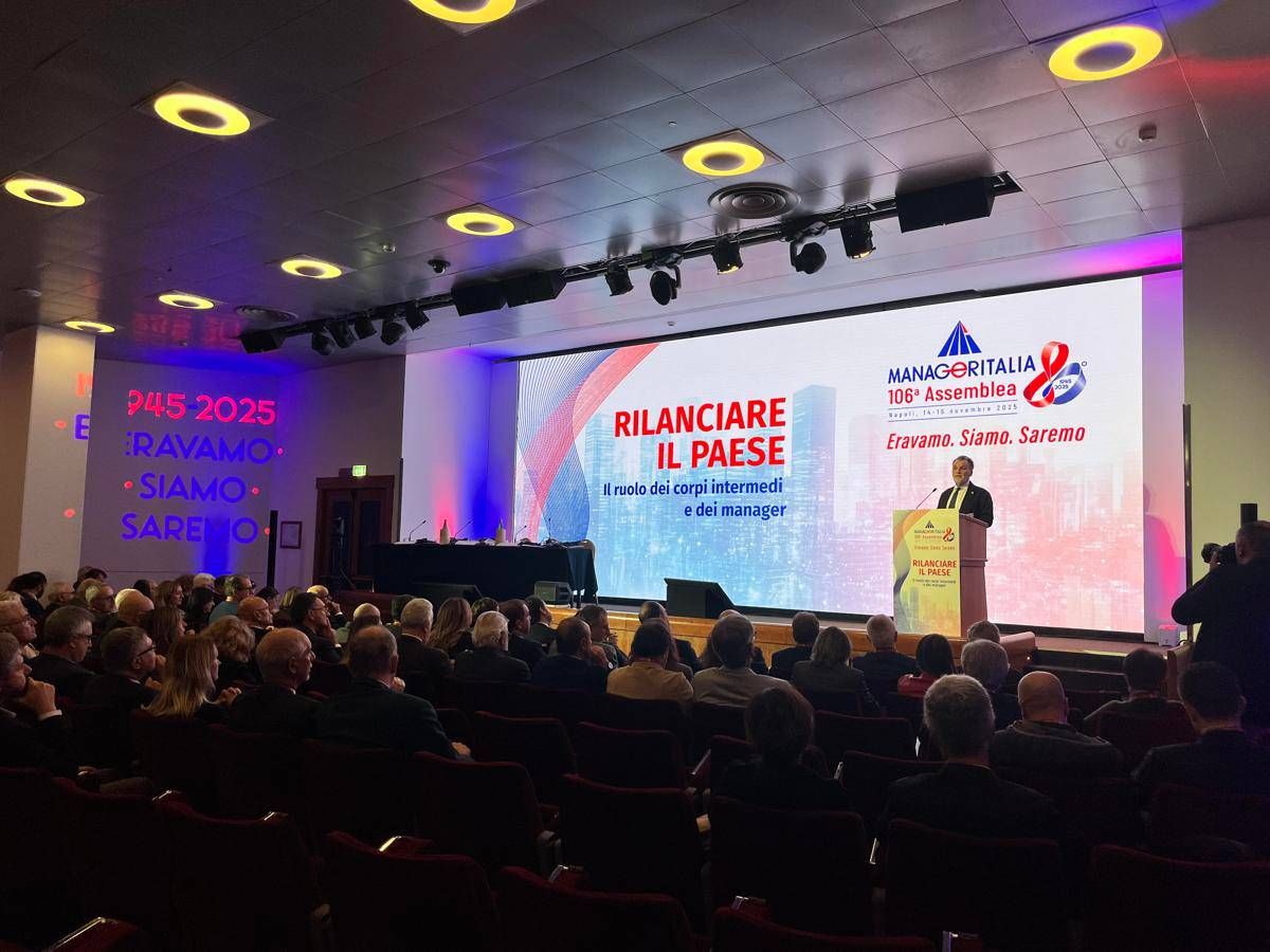 A Napoli la 106esima Assemblea di Manageritalia