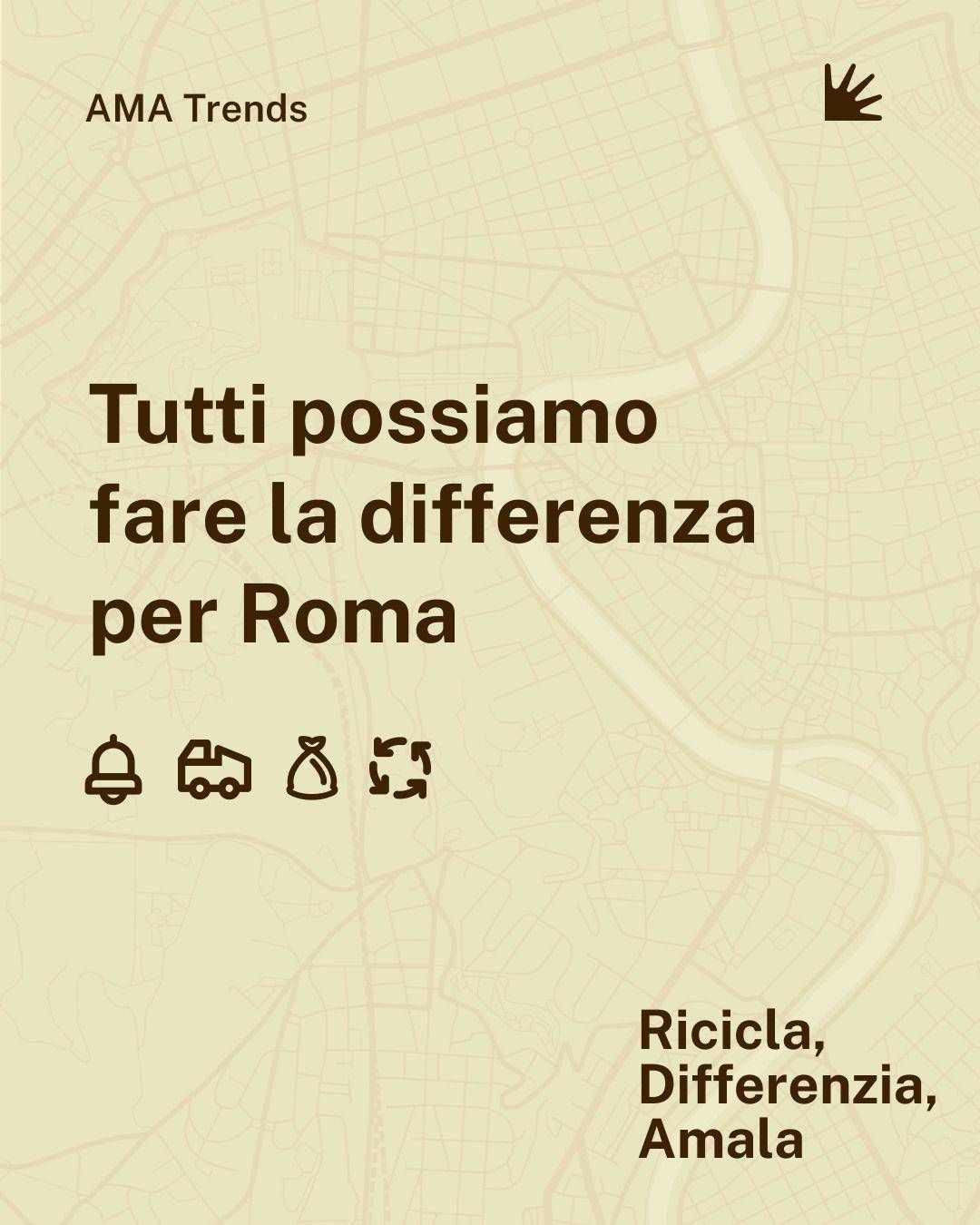 Roma: dati Ama, rispetto a un anno fa calano segnalazioni cittadini e rifiuti gestiti, in crescita la raccolta differenziata