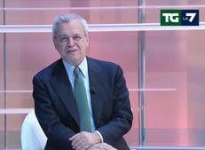 Mentana conduce il tg