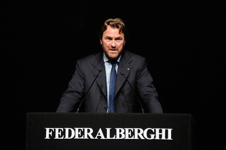 Il presidente di Federalberghi Bernabò Bocca  - (Fotogramma)