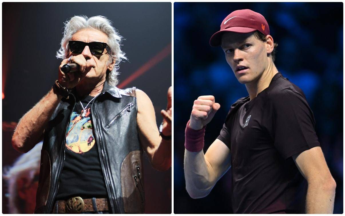 Sinner-Ligabue, incontro 'rock' alle Atp Finals: l'abbraccio tra Jannik e Luciano