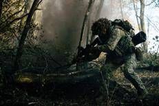 Soldato ucraino n battaglia