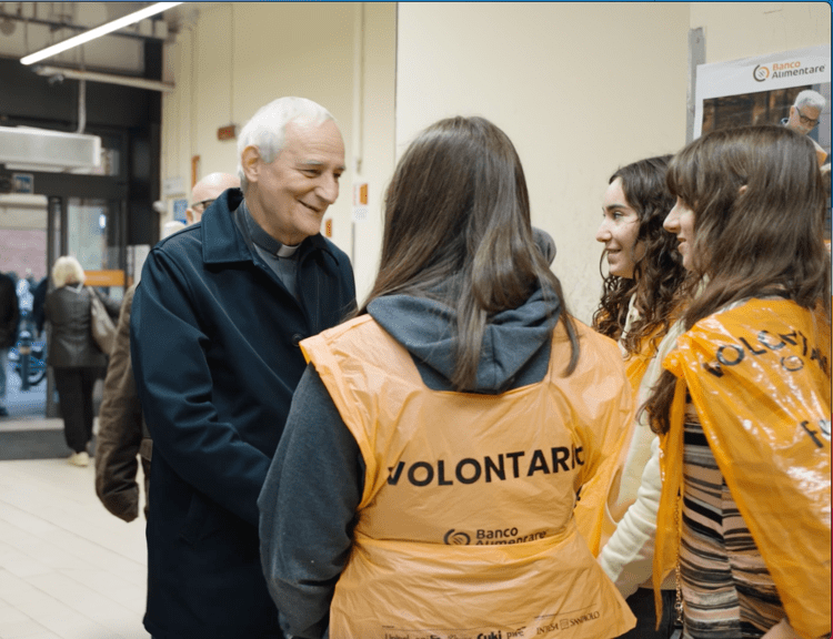 colletta_alimentare_2025_cardinale_zuppi image Per la 29ª giornata nazionale della Colletta Alimentare, +5% donazioni rispetto al 2024