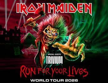Iron Maiden a San Siro, in apertura suoneranno i Trivium