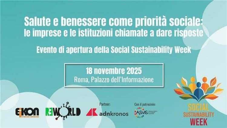 Salute e benessere come priorità sociale - Rivedi la diretta