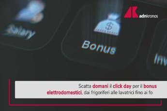 Bonus elettrodomestici, click day il 18 novembre: come richiederlo
