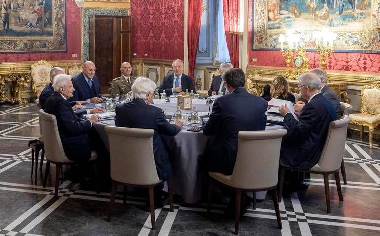 Il Consiglio supremo di difesa presieduto da Mattarella - Quirinale