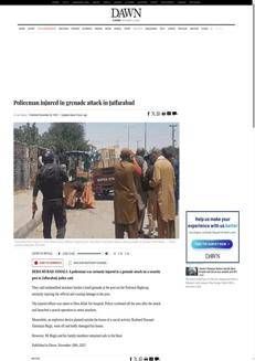 Pakistan: Attacco con granata e esplosione danneggiano proprietà e feriscono ufficiale