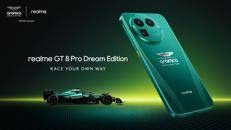 realme e Aston Martin F1 presentano GT 8 Pro Dream Edition