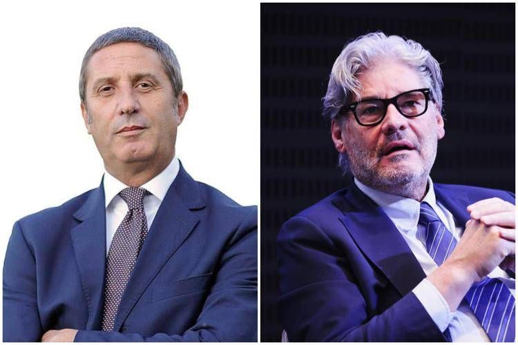 Gian Marco Chiocci e Paolo Del Debbio