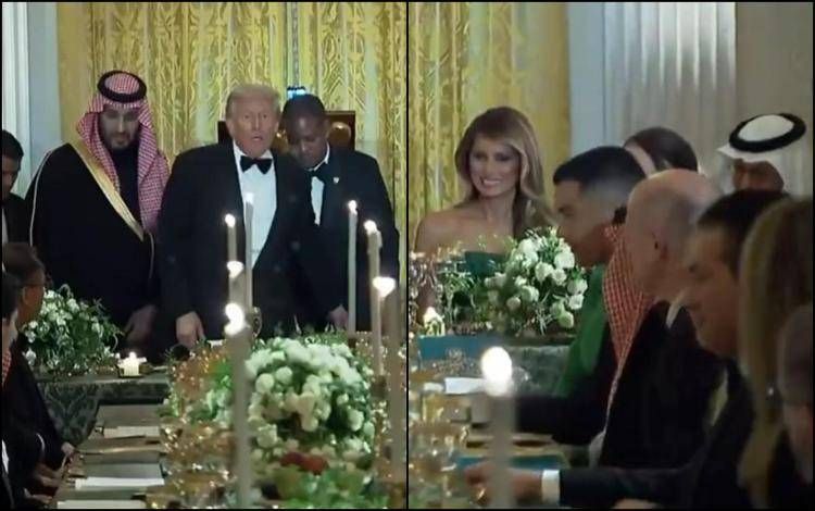 Cristiano Ronaldo a cena con Trump alla Casa Bianca - Il Video
