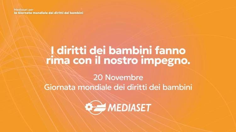 Al via campagna Mediaset per la Giornata mondiale dei diritti dei bambini