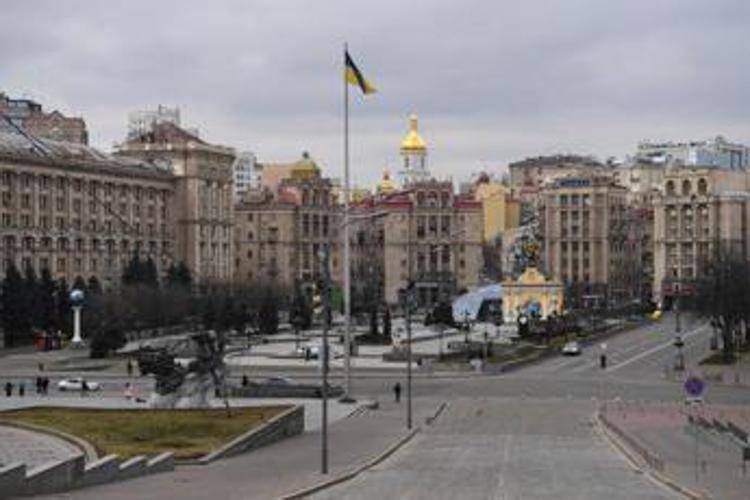 Ucraina, la capitale Kiev - Afp