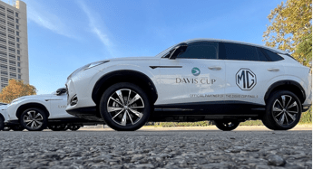 MG Motor è partner e auto ufficiale della Coppa Davis Final 8 a Bologna