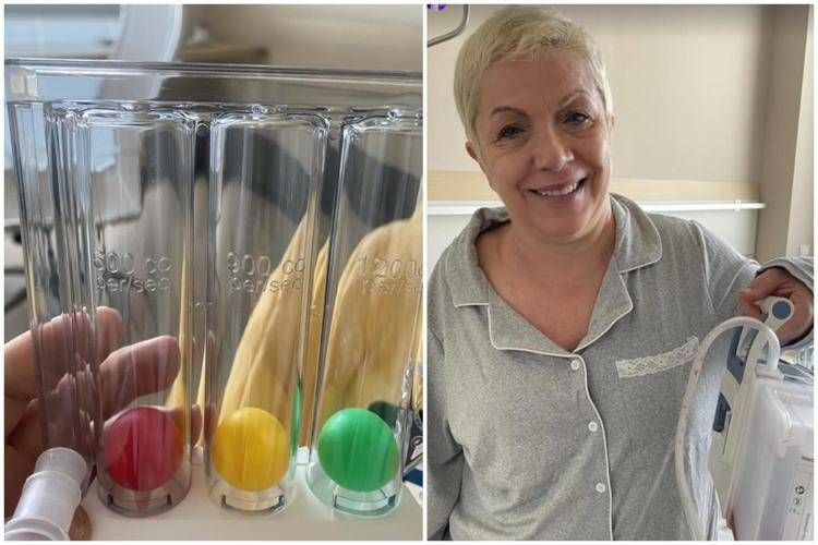 Le immagini pubblicate da Rosanna Banfi dall'ospedale - Instagram