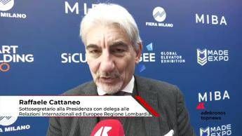 Made Expo 2025: Cattaneo (Reg. Lombardia), 'Fiera Milano motore di incontri e promozione economica'