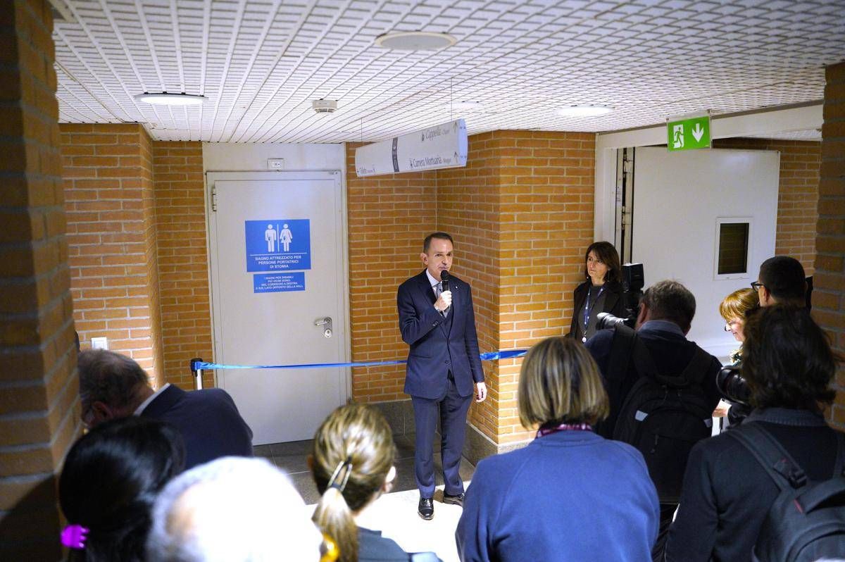 Roma, al policlinico Campus Bio-Medico un bagno dedicato alle persone stomizzate