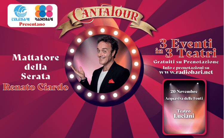 Riparte il Cantatour edizione 2025, prima tappa ad Aquiaviva delle fonti