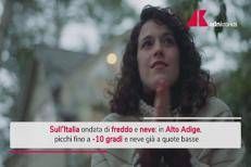 Maltempo, dal Nord Europa freddo e gelo sull'Italia - Video