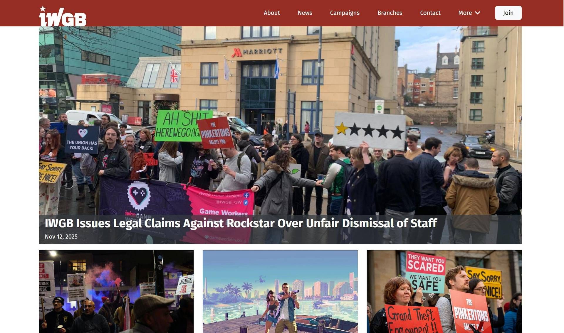 Rockstar Games: licenziamenti e accuse di attività anti-sindacale