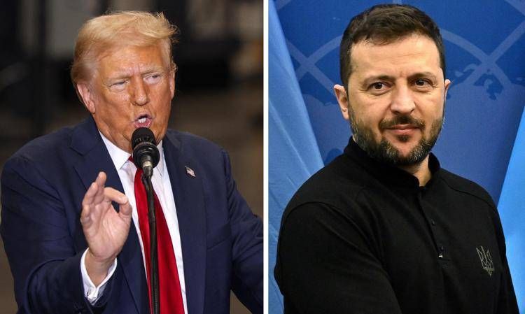 Donald Trump e Volodymyr Zelensky (Afp)