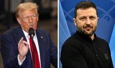 Donald Trump e Volodymyr Zelensky (Afp)