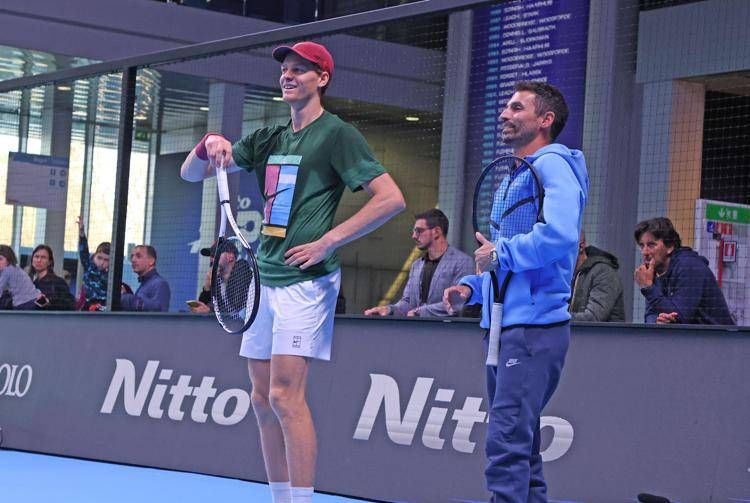 Simone Vagnozzi e Jannik Sinner - Fotogramma/IPA