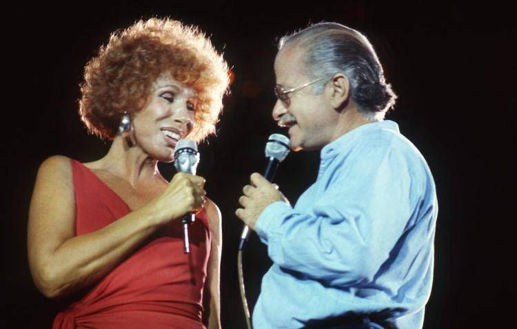 Ornella Vanoni e Gino Paoli - Ipa/Fotogramma