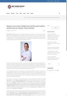 India: Chef Riccardo Sculli brings the flavors of Calabria to New Delhi