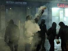 Scontri a Bologna (Ipa)