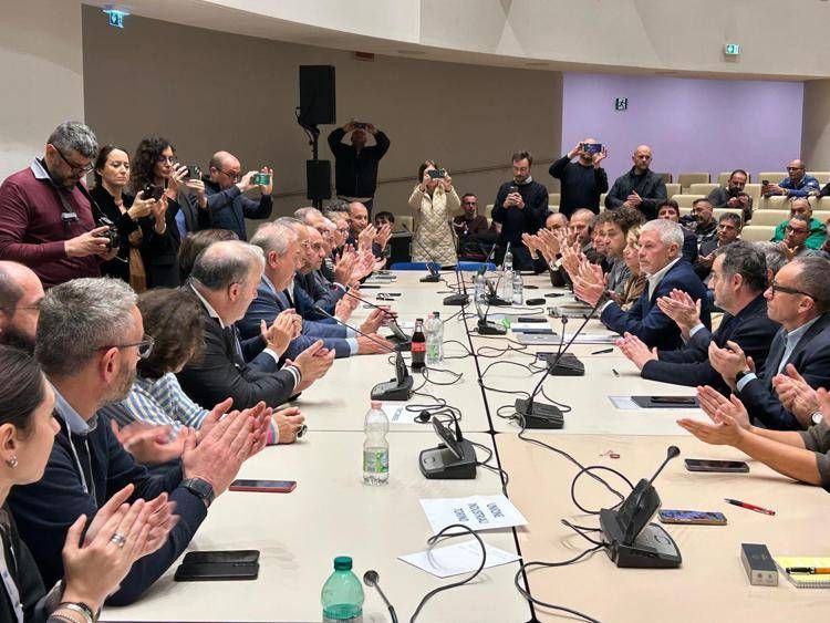 La firma del contratto