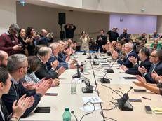 La firma del contratto