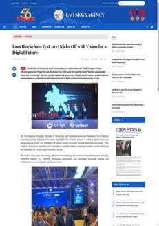 Laos: inaugurato il Laos Blockchain Fest 2025 per un futuro sostenibile con la tecnologia