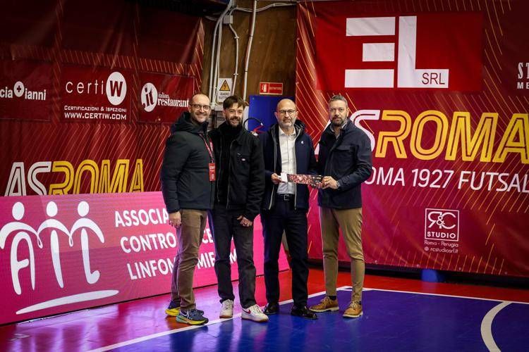 Calcio: Ail charity partner Roma 1927 Futsal per la stagione 2025-2026