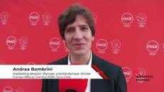 Milano-Cortina 2026: Bombrini (Coca-Cola), 'concerto a Roma alla vigilia della partenza della Fiamma Olimpica'