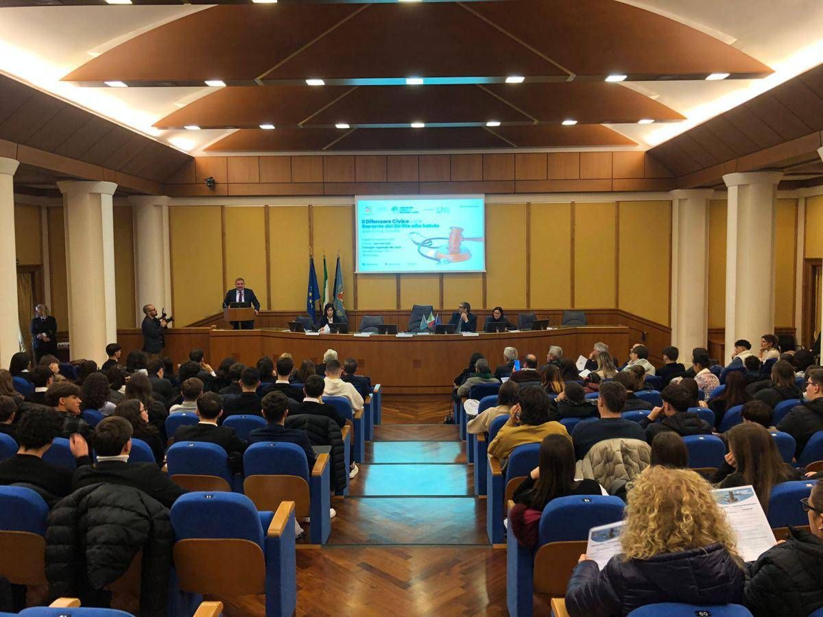 Al Consiglio regionale del Lazio convegno 'Il Difensore civico come Garante del Diritto alla Salute'