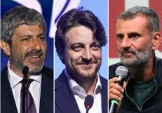 Roberto Fico, Alberto Stefani e Antonio Decaro