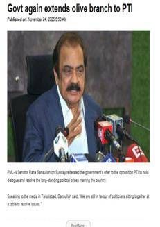 Pakistan: Sanaullah calls on politicians to dialogue as Faisalabad by-elections continue