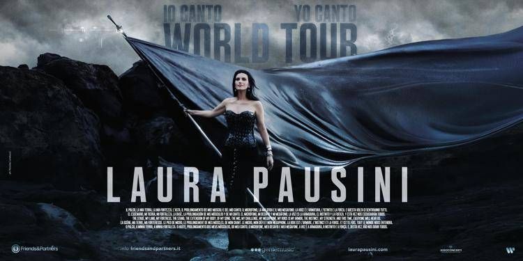 Laura Pausini, il tour dei record: nuove date in Italia, Europa e Usa