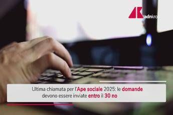 APE Sociale 2025: domande entro il 30 novembre