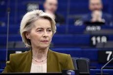 La presidente della Commissione Europea Ursula von der Leyen - (Afp)