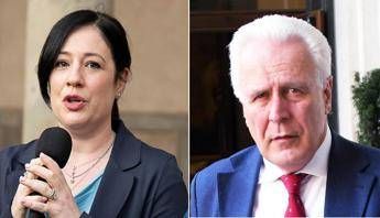 Chiara La Porta ed Eugenio Giani (Fotogramma/Ipa)